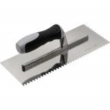 Зубчаcтий шпатель Rollingdog зуб 4мм, 280х115мм, серія Professional (50101)