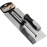 Зубчаcтий шпатель Rollingdog зуб 4мм, 280х115мм, серія Professional (50101)