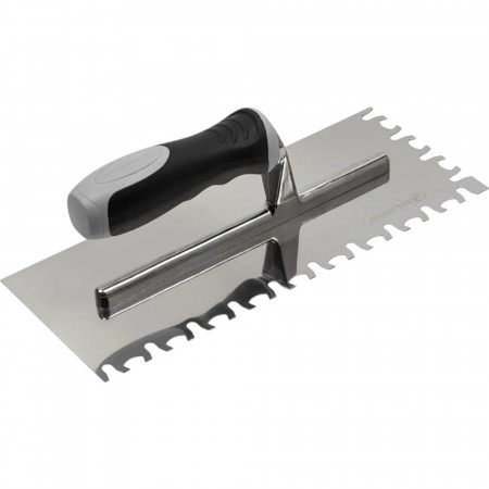 Зубчаcтий шпатель Rollingdog зуб тигра, 280х115мм, серія Professional (50144)