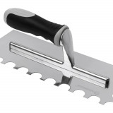 Зубчаcтий шпатель Rollingdog зуб (напівколо), 280х115мм, серія Professional (50145)