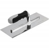 Зубчаcтий шпатель Rollingdog зуб (гребінець), 280х115мм, серія Professional (50147)