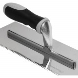 Зубчаcтий шпатель Rollingdog зуб (гребінець), 280х115мм, серія Professional (50147)