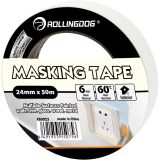 Малярна стрічка Rollingdog Masking Tape 24мм х 50м (80023)