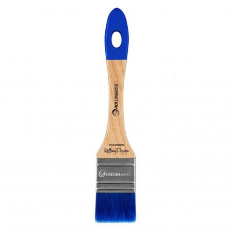 Пензель Rollingdog Detail Brush 40мм, прямий зріз, синтетика, серія Elite (10672)