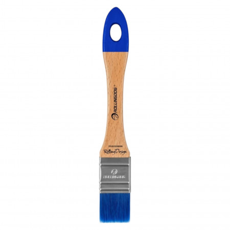 Пензель Rollingdog Detail Brush 30мм, прямий зріз, синтетика, серія Elite (10671)