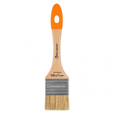Пензель Rollingdog Design 50мм, прямий зріз, натуральна щетина, серія Professional (10678)